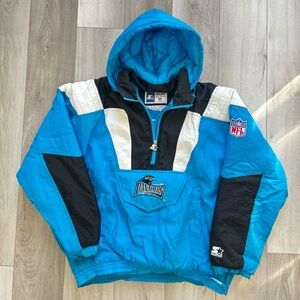 STARTER Vintage 90's Carolina Panthers Winter Jacket Size Large